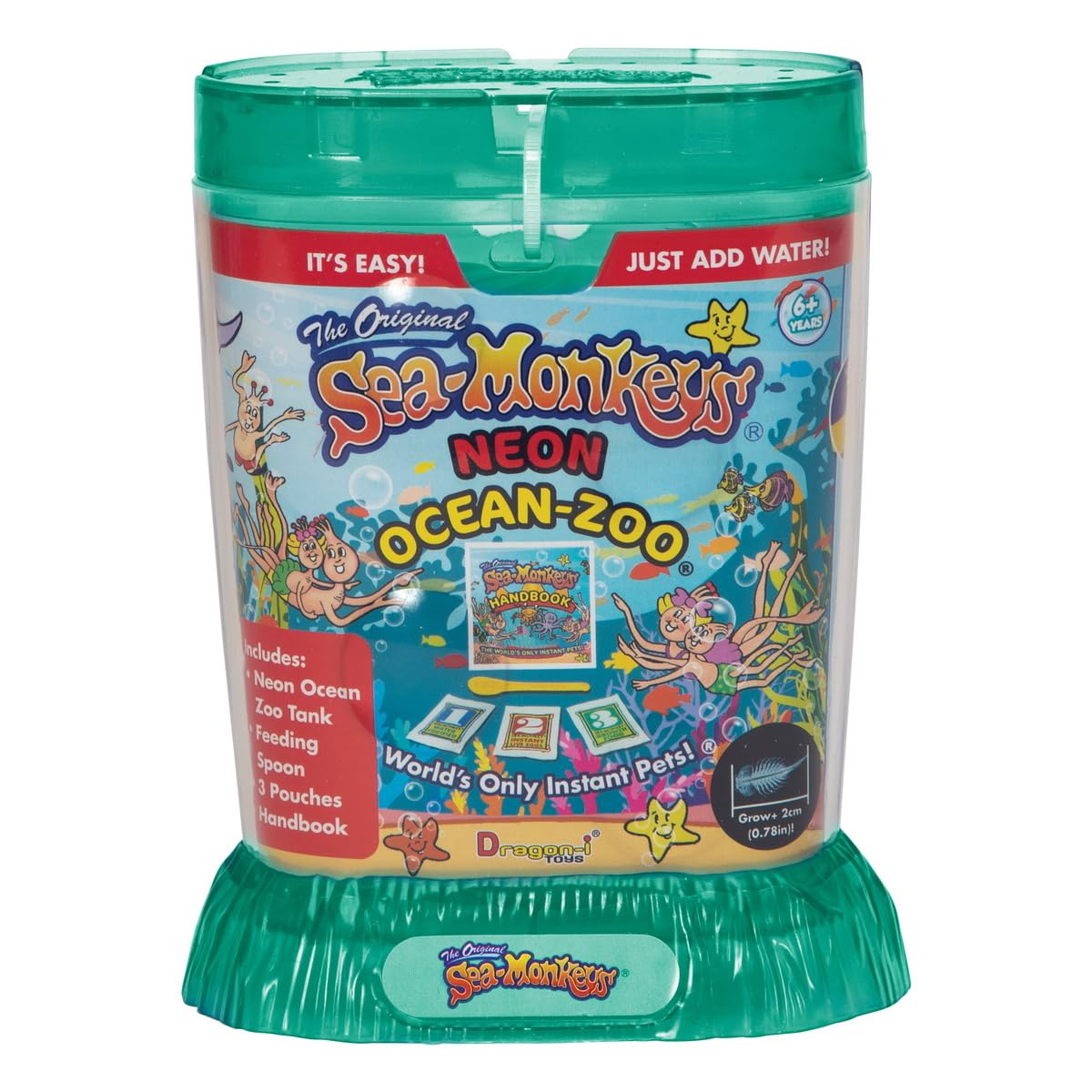 海の動物園　Sea Monkeys ブルーセットシーモンキー誕生キット 6個 Amazon | ハピネット(Happinet) 海の動物園! シーモンキーズ